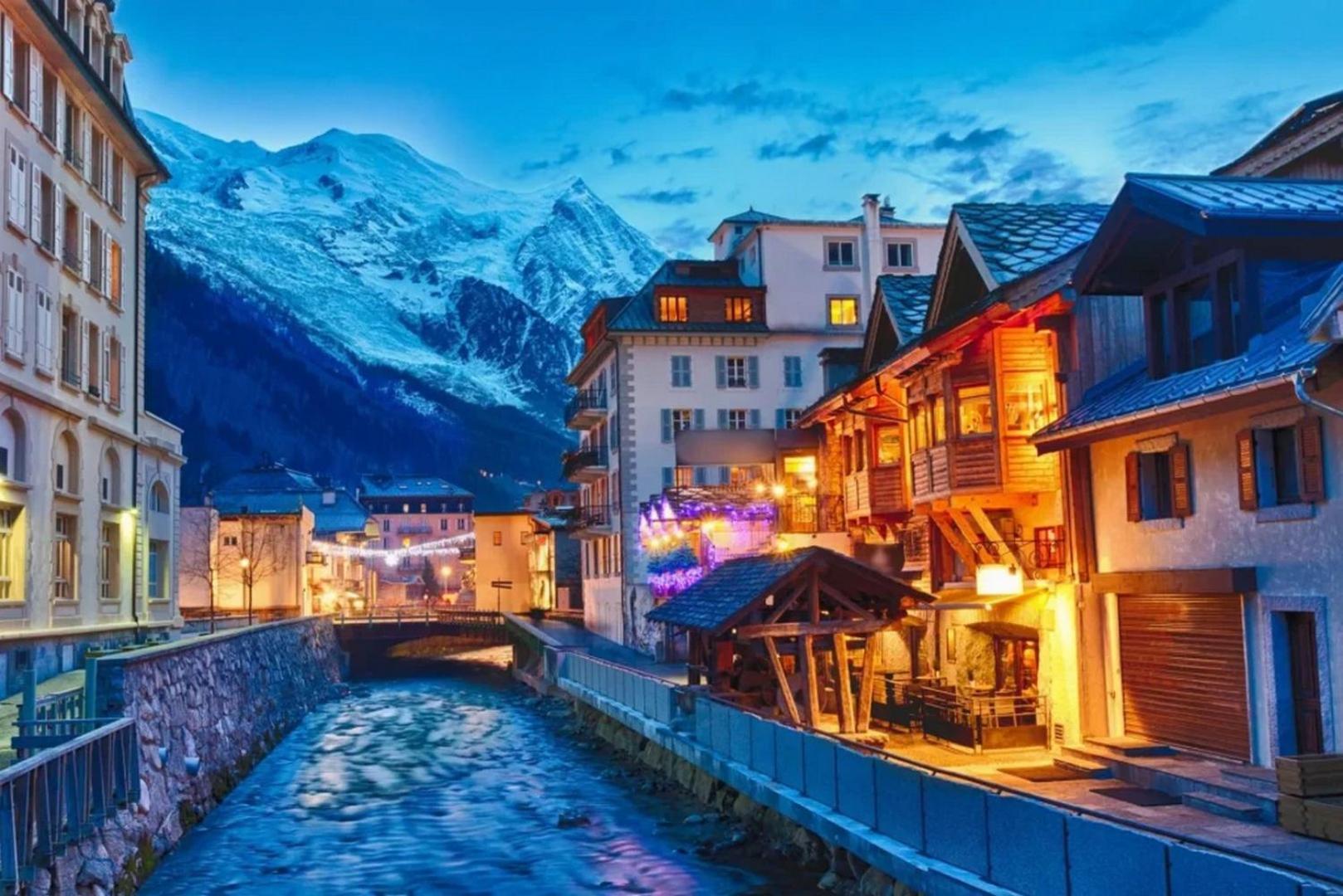 Top Floor Apartment Mansard - Central Chamonix Mont Blanc Haven Ngoại thất bức ảnh